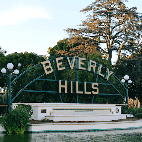 Enjoy the prime location at the heart of Beverly Hills 