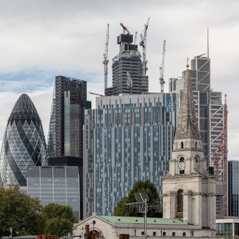 stunning views from the terrace