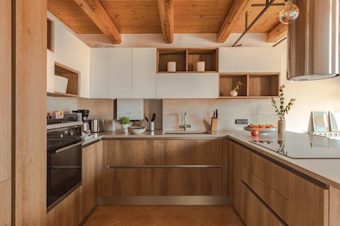 Whip up home cooked meals in the high spec kitchen