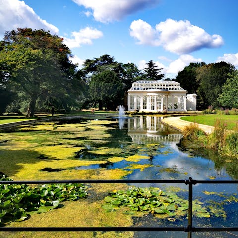 Take a stroll through Gunnersbury Park and its orangery