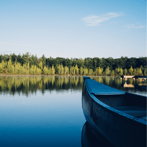 Head to the Fontana Lake boat launch to set sail on the serene waters, just a twenty-two minute drive away