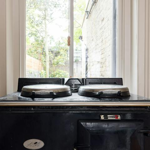 Cook up a storm in the traditional Aga