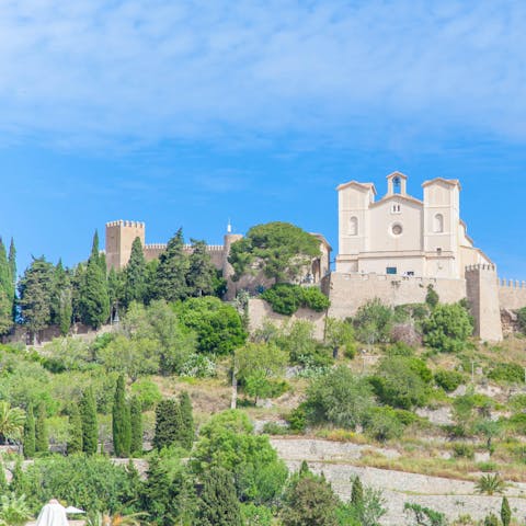 Climb the 180 steps leading to Artà's, Sanctuary of Sant Salvador – the views are worth the hike