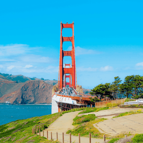 Explore iconic sights across San Francisco