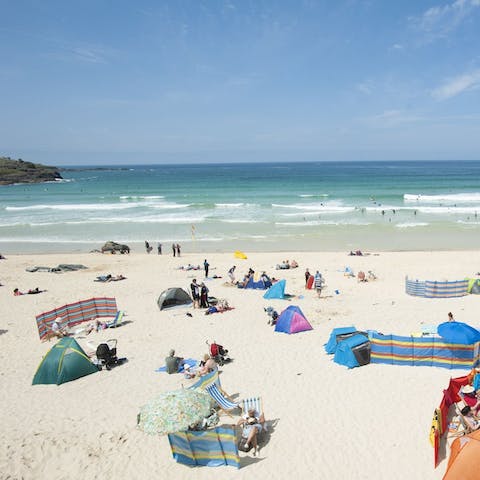 Stay in Saint Ives, Cornwall – just a ten-minute walk away from Porthminster Beach 