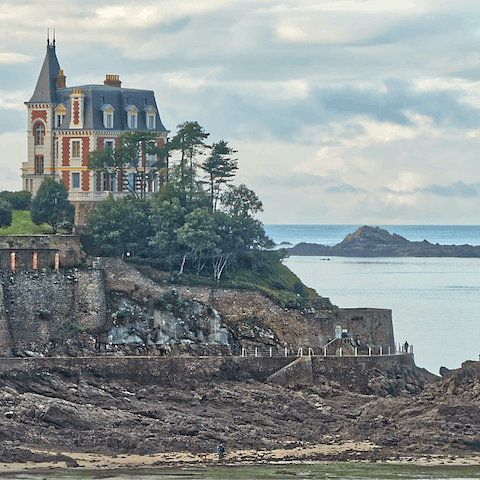 Experience the atmospheric beauty of Brittany from Dinard