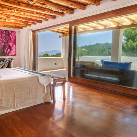 Make use of the private terrace available via the master bedroom