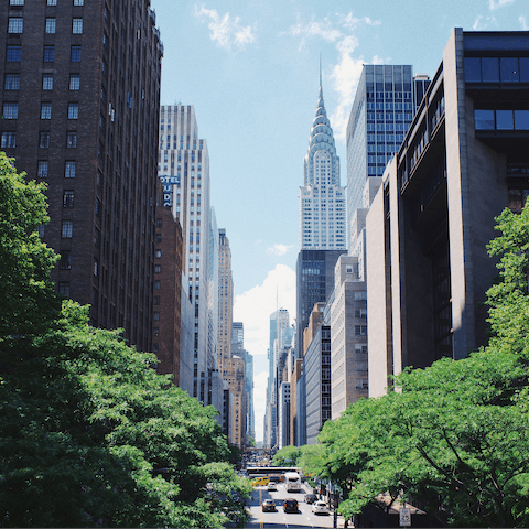 Explore the delights of NYC from this East Village apartment