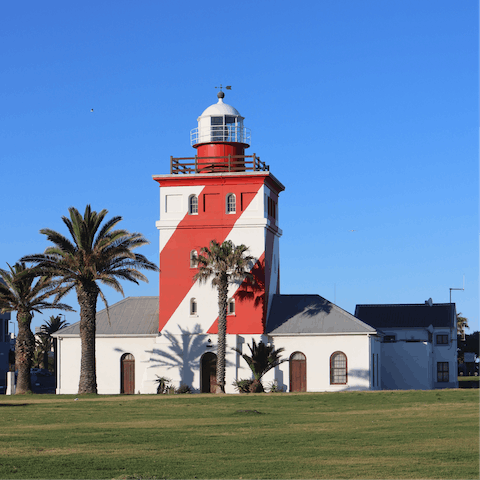 Explore Cape Town's Green Point neighbourhood with its parks and trails