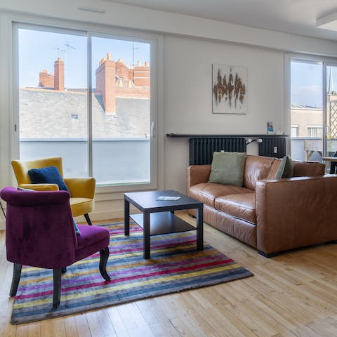 Enjoy a wonderful sense of relaxation whilst connecting with the heart of the city