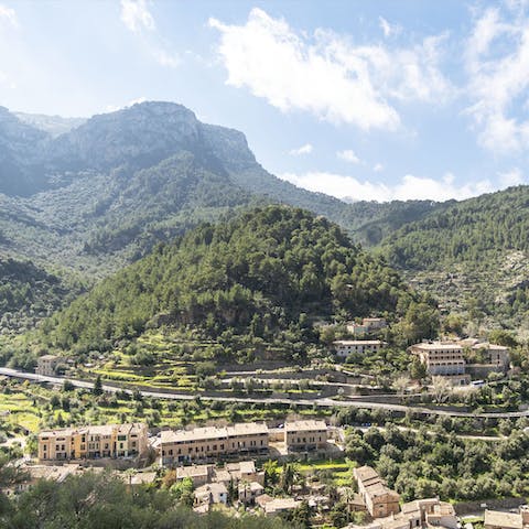 Stay in Deia and gaze out over the verdant mountains and honey-hued towns