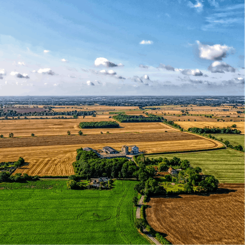 Ramble through the unspoilt Suffolk countryside that surrounds your home