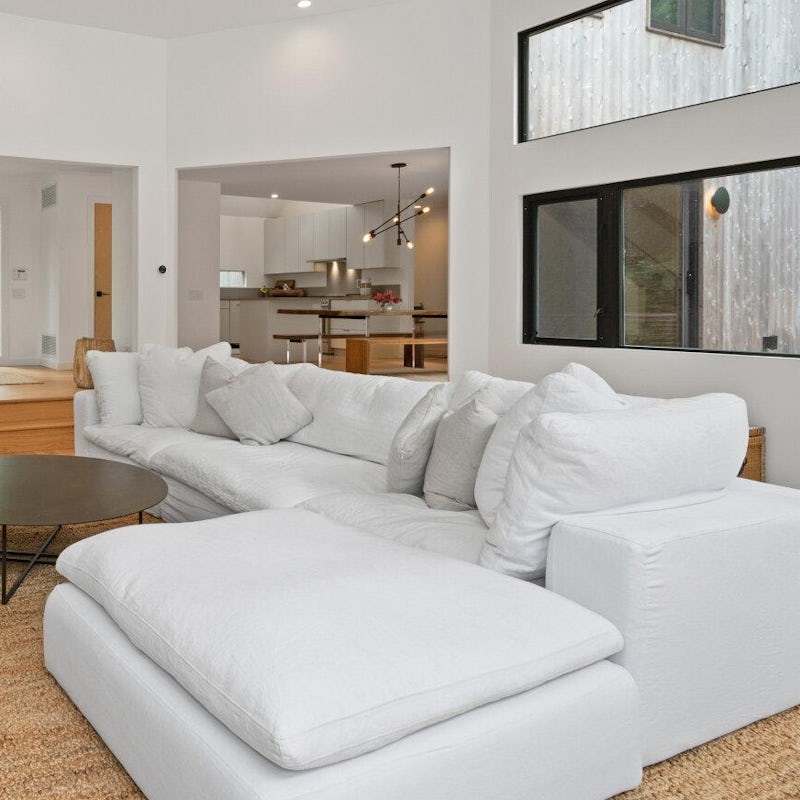 Unwind and lounge about in the bright and spacious living room