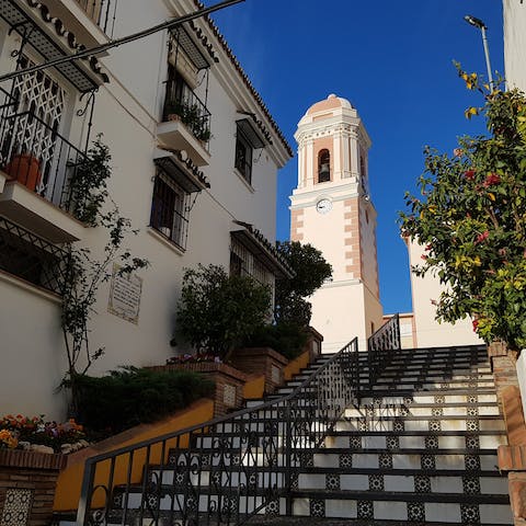 Take a short drive to Estepona and explore its historic town centre