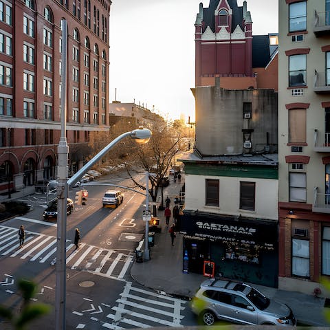 Experience the buzz of NYC living from this West Village location