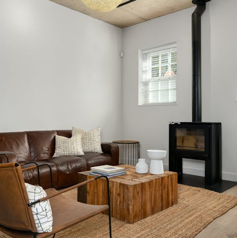 Cosy up by the log burner when the South African weather turns colder