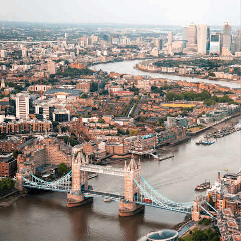 Hop on the District line to Tower Hill to soak up some history