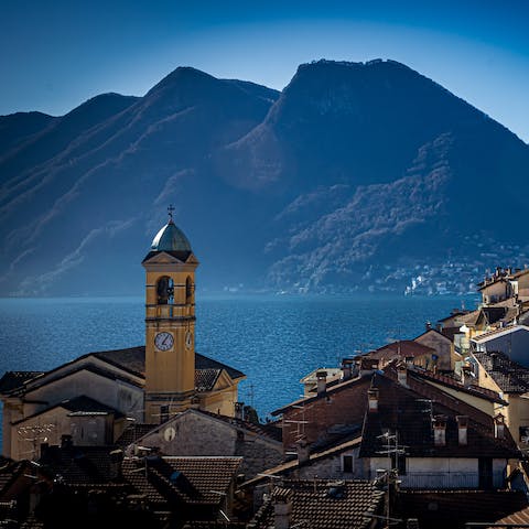 Spend a day out in the sun touring Lake Como, only a fifteen-minute drive away