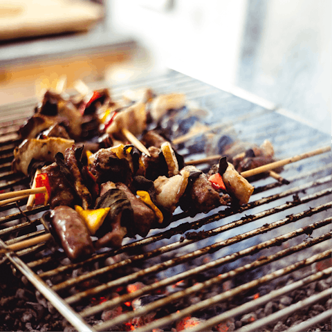 Grill up some local meat and seafood on the barbecue