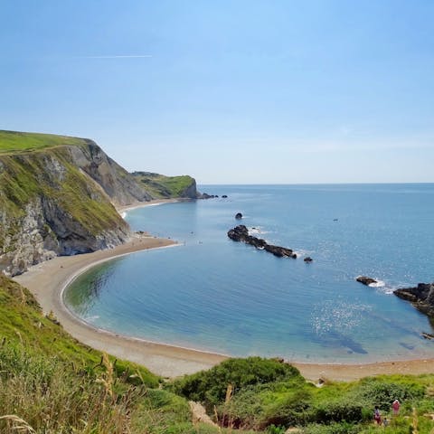 Go for a hike along the Jurassic Coast