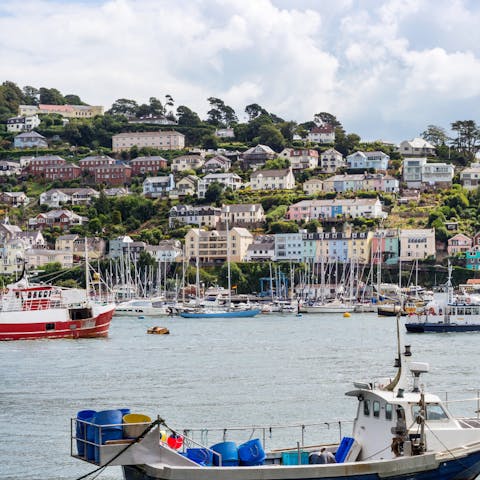 Head out for a stroll along the River Dart