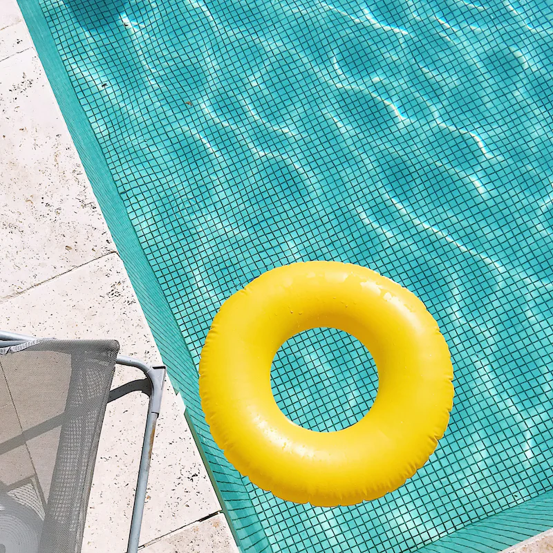 Cool off in the crystalline pool