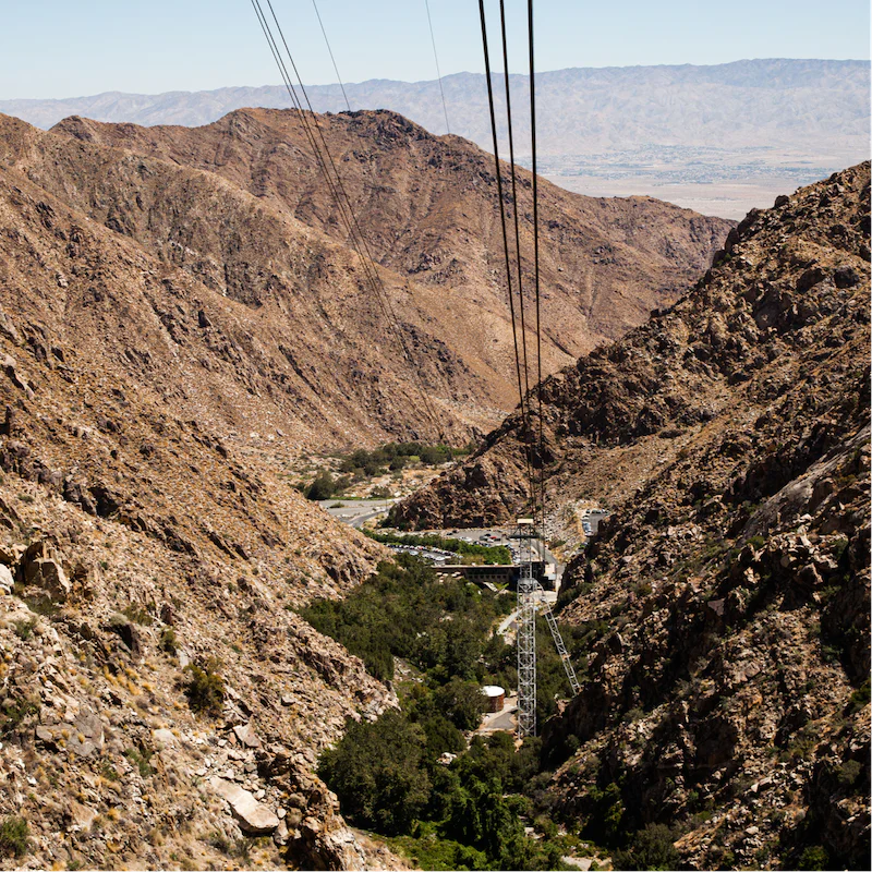Travel in style on the Palm Springs Aerial Tramway – a ten minute drive away