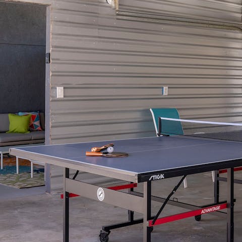 Gather your greasers for a Ping-Pong tournament 