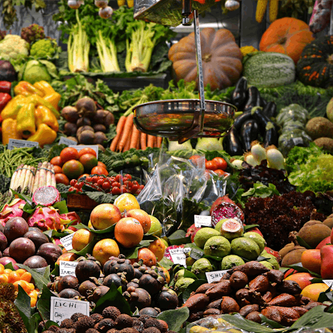 Pick up local produce at nearby Chamartín Market