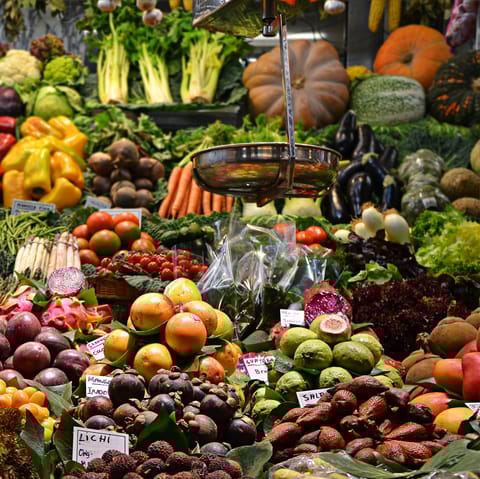 Pick up local produce at nearby Chamartín Market