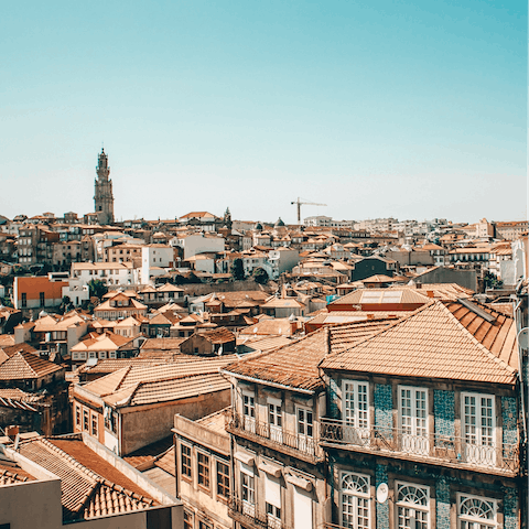 Stay in the heart of Downtown Porto, with the top sights nearby