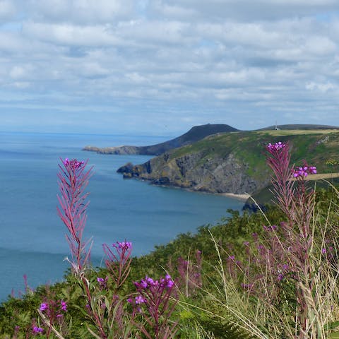 Explore West Wales’s stunning coastline