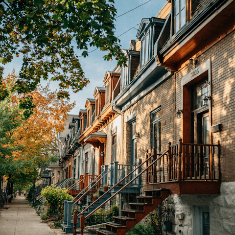 Spend the day in Montreal, about an hour's drive away