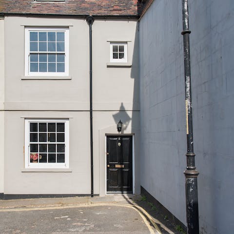Soak up the charm of the neighbourhood – the cottage is located in a conservation area