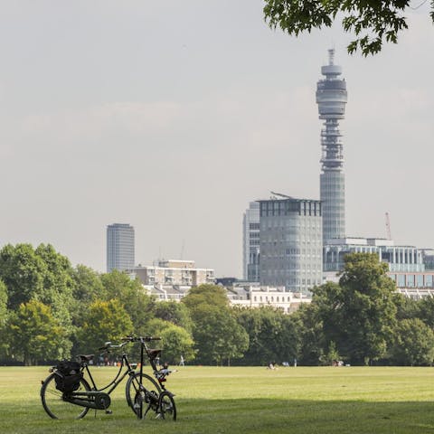 Take your picnic up to Primrose Hill for skyline views of the city