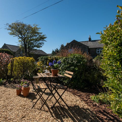 Make this the spot for evening sundowners