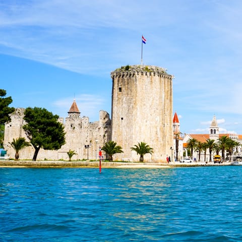 Spend a day in historic Trogir – it's a short drive away