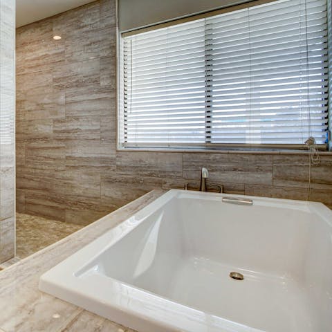 Relax and rejuvenate in your home's tub