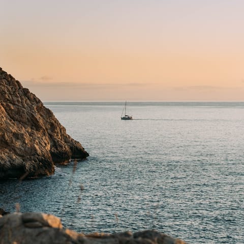 Head to the coast for a stunning view of the Majorcan sunset