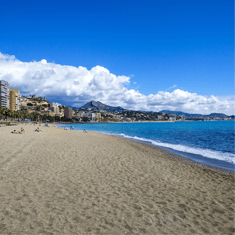 Spend a day at Malagueta Beach, sixteen minutes away on foot