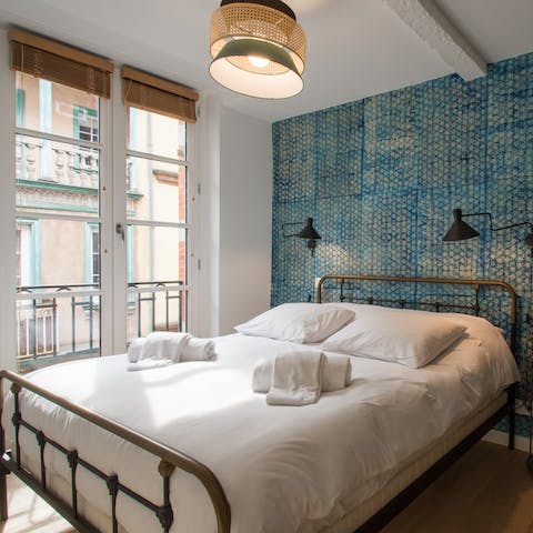 Enjoy a wonderful sense of relaxation from the bedrooms