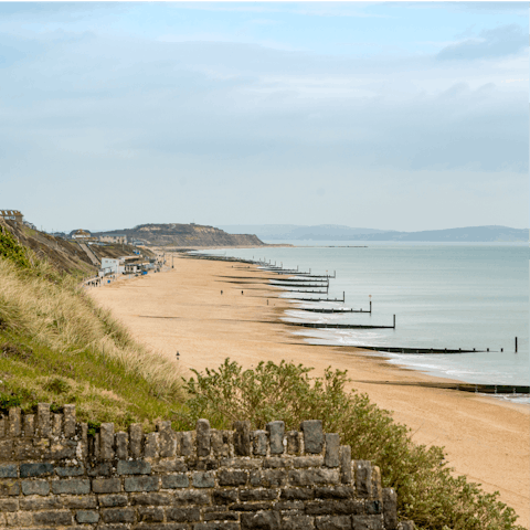Visit Chesli beach, just six miles away from the barn