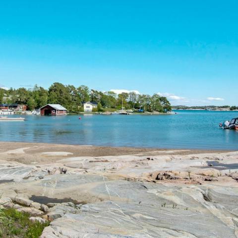 Brave a dip in the icy Baltic sea