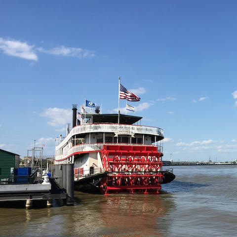 Get out on the water for a chance to admire the city from a whole new perspective