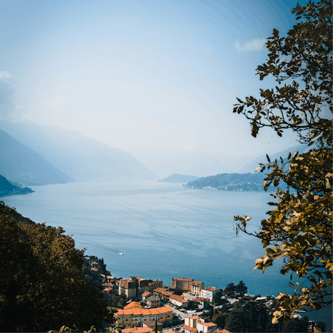 Stay in Cernobbio, a short walk from the shores of Lake Como