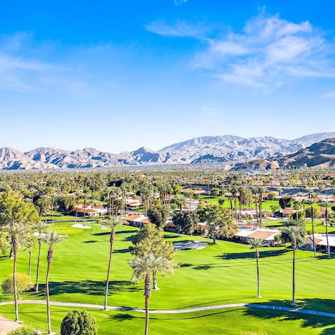 Explore the delights of Rancho Mirage within a private, gated oasis