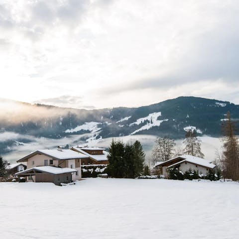 Explore Westendorf, one of Austria's largest ski resorts – the town is less than five minutes by car