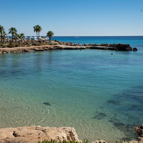 Fall in love with the coastlines and coves of Cyprus in Protaras