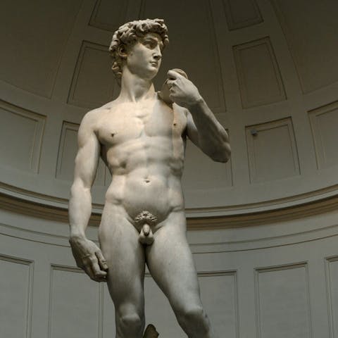 Visit David in the Galleria dell’Accademia – it's a short walk away