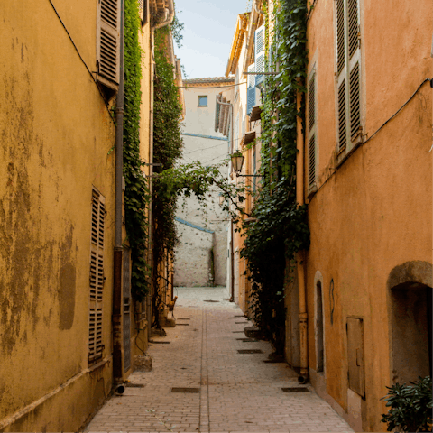 Explore  Saint-Tropez's picturesque streets and historic sights – you're just a short stroll from Place des Lices